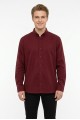 Erkek Armürlü Bengalin Kumaş Uzun Kollu Slim Fit Gömlek 