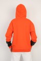 İki İplik Kapşonlu Baskılı Erkek Çocuk Günlük Sweatshirt