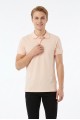 Erkek Basic Polo Yaka Kısa Kollu Slim Fit Pamuklu Örme Tişört