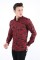 Erkek Kamuflaj Desenli Slim Fit Çift Cepli Apolet Detaylı Uzun Kollu Pamuklu Gömlek