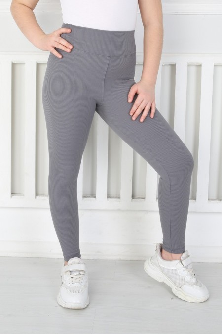 Dar Paça Birinci Kalite Fitilli Kumaş Antrasit Tayt