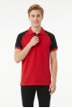 Erkek Reglan Kollu Polo Yaka Kısa Kollu Slim Fit Pamuklu Örme Tişört