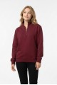 Kadın Yarım Fermuarlı Günlük Rahat Kesim Sweatshirt