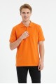 Erkek Basic Polo Yaka Kısa Kollu Slim Fit Pamuklu Örme Tişört