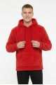 Erkek Kapüşonlu Kanguru Cepli Günlük Pelüş Sweatshirt