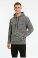 Erkek Kapüşonlu Kanguru Cepli Günlük Pelüş Sweatshirt