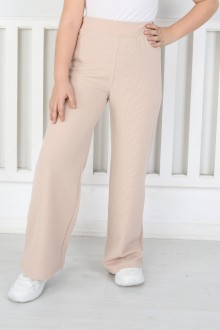 Bol Paça Birinci Kalite Fitilli Kumaş Vizon Tayt