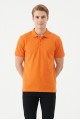 Erkek Basic Polo Yaka Kısa Kollu Slim Fit Pamuklu Örme Tişört