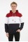 Erkek Üç İplik Şardonlu Kapüşonlu Parçalı Kanguru Cepli Günlük Sweatshirt