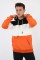 Üç Şardonlu Kapşonlu Parçalı Kanguru Cepli Erkek Günlük Sweatshirt