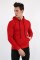 Üç İplik Şardonlu Kapşonlu Düz Erkek Günlük Sweatshirt