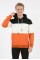 Erkek Üç İplik Şardonlu Kapüşonlu Parçalı Kanguru Cepli Günlük Sweatshirt