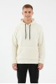 Erkek Kapüşonlu Kanguru Cepli Günlük Pelüş Sweatshirt