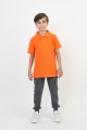 Düz Polo Yaka  Okul Tişört
