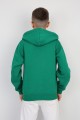 Üç İplik Kapşonlu Fermuarlı İçi Termal Erkek Çocuk Günlük Sweatshirt
