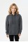 Kadın Kapşonlu Cepli Şardonlu Kalın Günlük Rahat Kesim Sweatshirt 