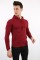 İki İplik Kapşonlu Kanguru Cepli Erkek Günlük Sweatshirt