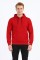 Üç İplik Şardonlu Kapşonlu Düz Erkek Günlük Sweatshirt