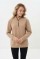 Kadın Yarım Fermuarlı Günlük Rahat Kesim Sweatshirt