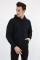 Üç İplik Şardonlu Kapşonlu Düz Erkek Günlük Sweatshirt