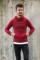 Üç İplik Şardonlu Kumaş Kapşonlu Kanguru Cepli Alttan Çıkmalı Erkek Günlük Sweatshirt