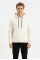 Erkek Üç İplik Şardonlu Kapşonlu Kanguru Cepli Alttan Çıkmalı Günlük Sweatshirt