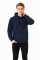 Üç İplik Şardonlu Kapşonlu Düz Erkek Günlük Sweatshirt