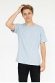 Erkek Fitilli Kumaş Bisiklet Yaka Slim Fit Esnek Kısa Kollu Yazlık Tişört