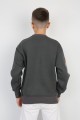 Üç İplik Şardonlu Baskılı Kanguru Cepli Erkek Çocuk Günlük Sweatshirt