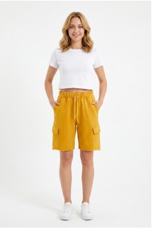 Bayan Kargo Cepli Pamuklu Bağcıklı ve Esnek Belli Rahat Günlük Yazlık Penye Şort Kapri