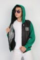 Üç İplik Kapşonlu Fermuarlı İçi Termal Erkek Çocuk Günlük Sweatshirt