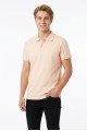 Erkek Basic Polo Yaka Kısa Kollu Slim Fit Pamuklu Örme Tişört