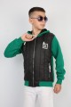 Üç İplik Kapşonlu Fermuarlı İçi Termal Erkek Çocuk Günlük Sweatshirt