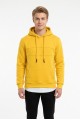 Erkek Üç İplik Şardonlu Kapşonlu Alttan Çıkmalı Günlük Sweatshirt