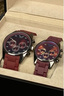 Silikon Kordon Bordo Saat Kombini