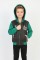  Erkek Çocuk Üç İplik Armalı Kapüşonlu Fermuarlı İçi Termal Kolları Polar Günlük Sweatshirt