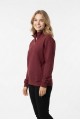Kadın Yarım Fermuarlı Günlük Rahat Kesim Sweatshirt