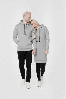 Düz Gri Tunik Ve Sweat Sevgili Kombini